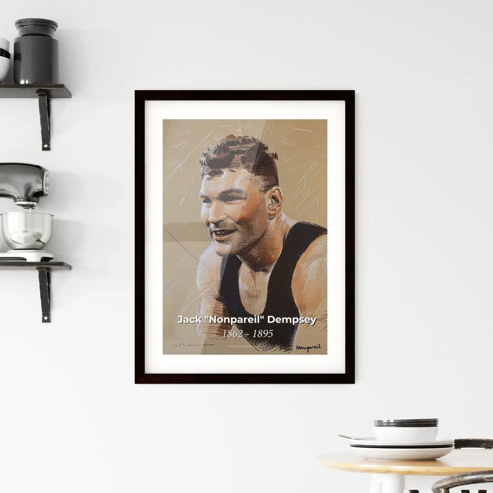 Dynamic Portrait of Jack Dempsey Hangings