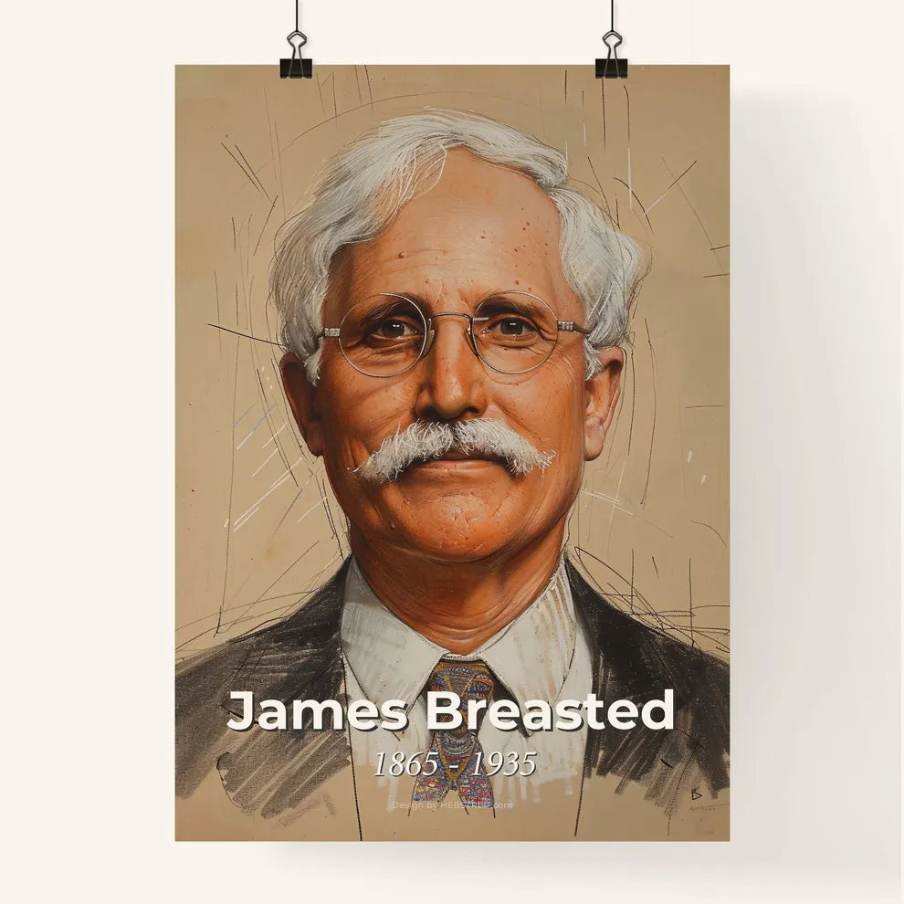 James Breasted Poster
