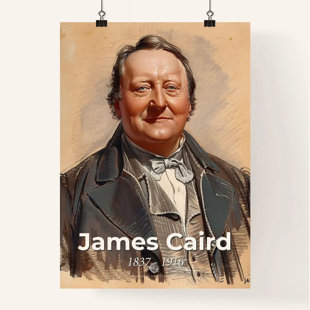 Dynamic Portrait of James Caird Poster