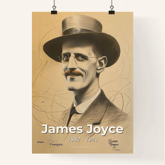 James Joyce Poster