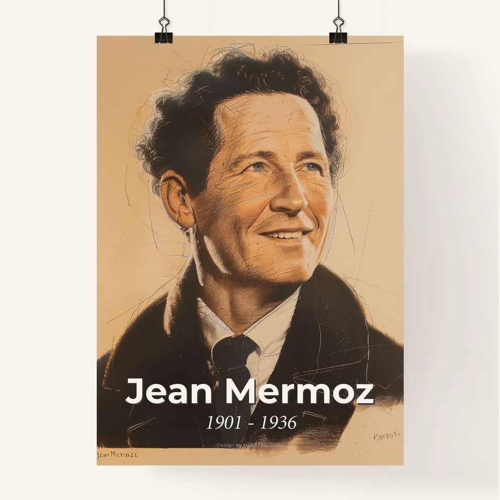Jean Mermoz Poster