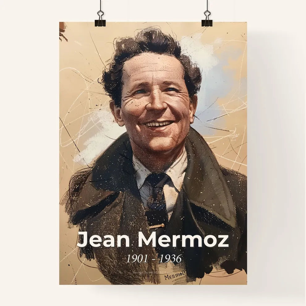 Jean Mermoz Poster