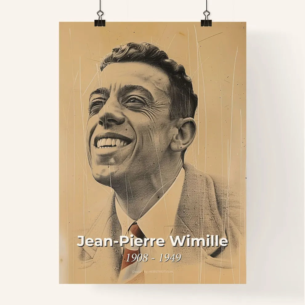 Elegant Portrait of Jean Poster