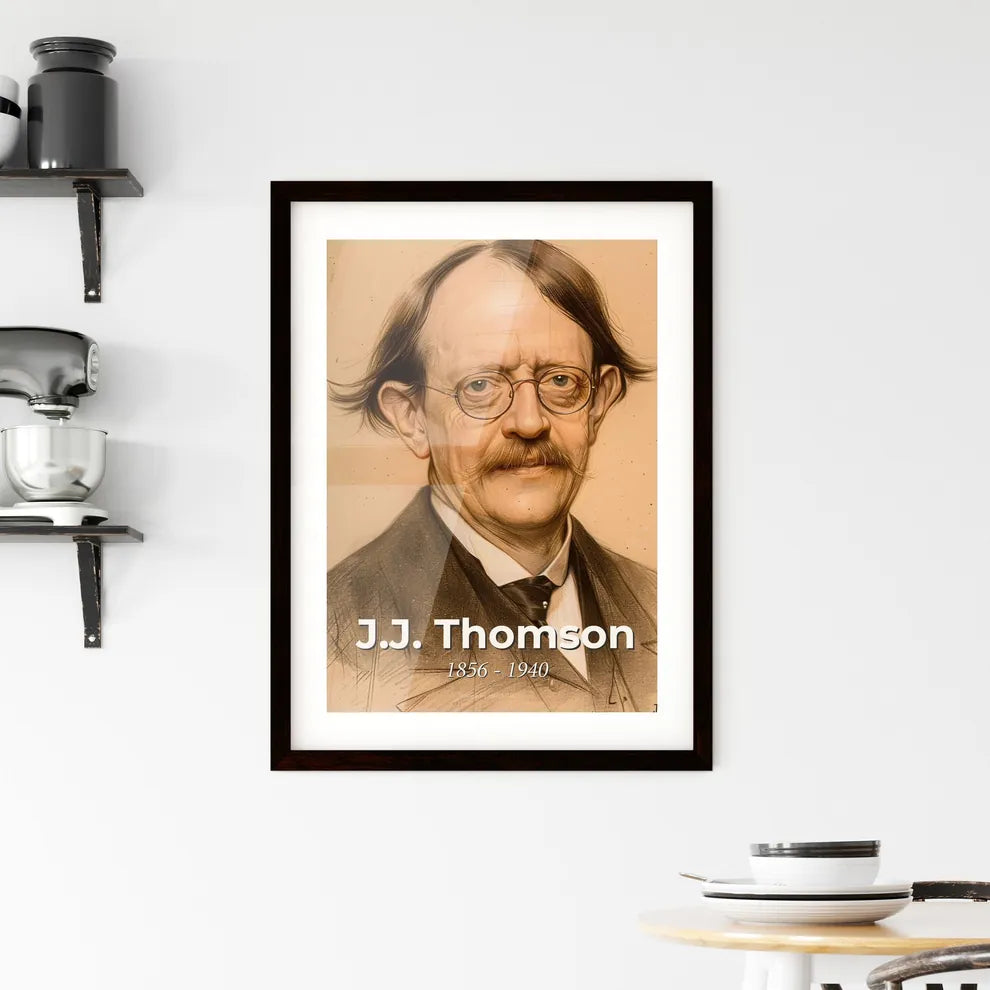 Exquisite Portrait of J.J. Thomson Hangings