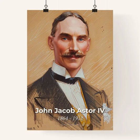 John Jacob Astor IV Poster
