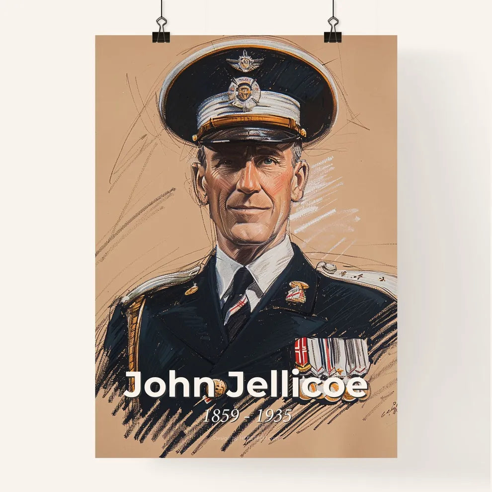Elegant Portrait of Ad Poster