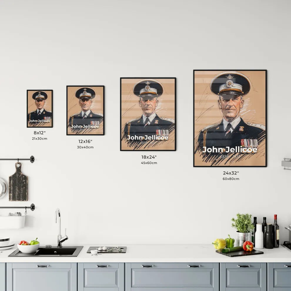 Elegant Portrait of Ad - Kitchen Hangings