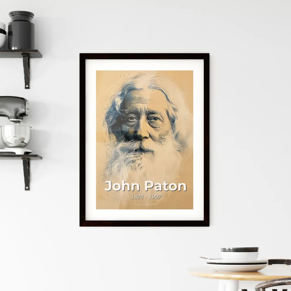 Evocative Portrait  Framed Print