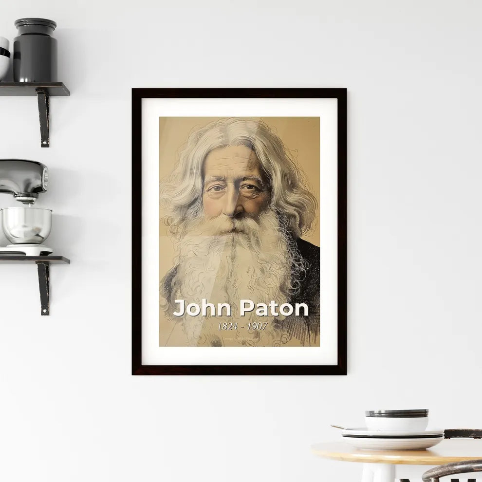 Elegant Portrait of John Paton Hangings