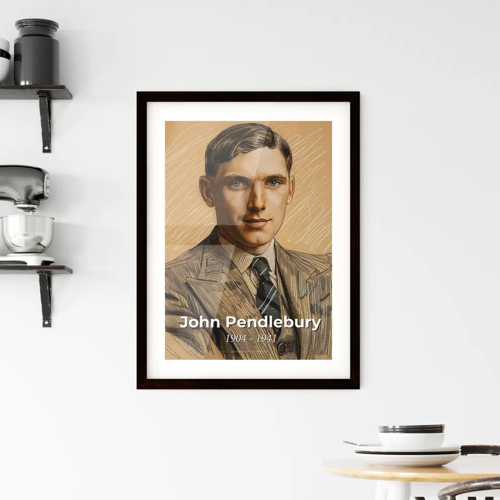 Captivating Portrait of John Pendlebury Hangings