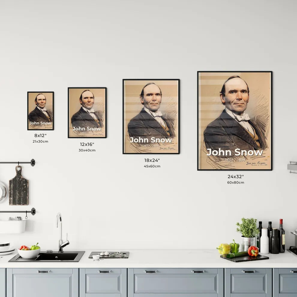 John Snow (1813 Size Chart