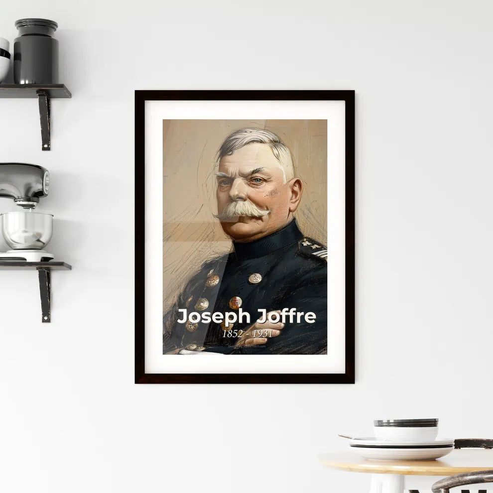 Charming Portrait of General Joseph Joffre Hangings