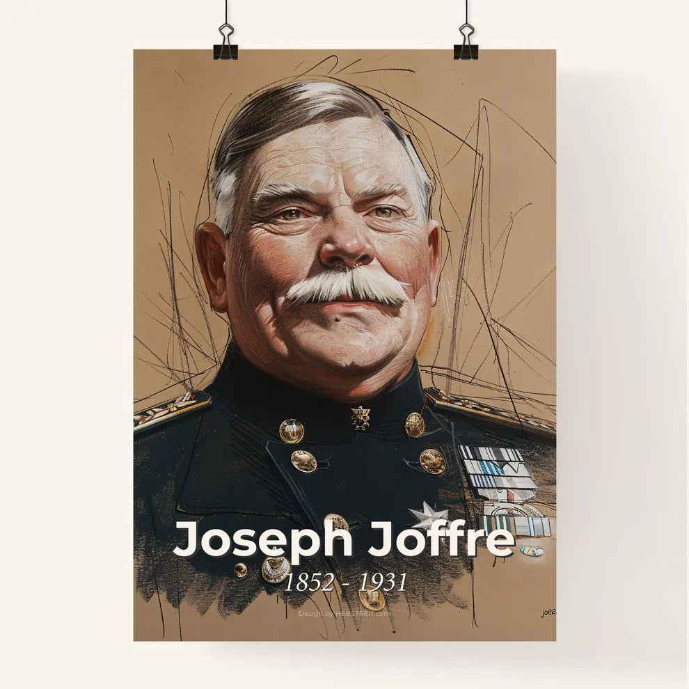 Striking Portrait of J Poster