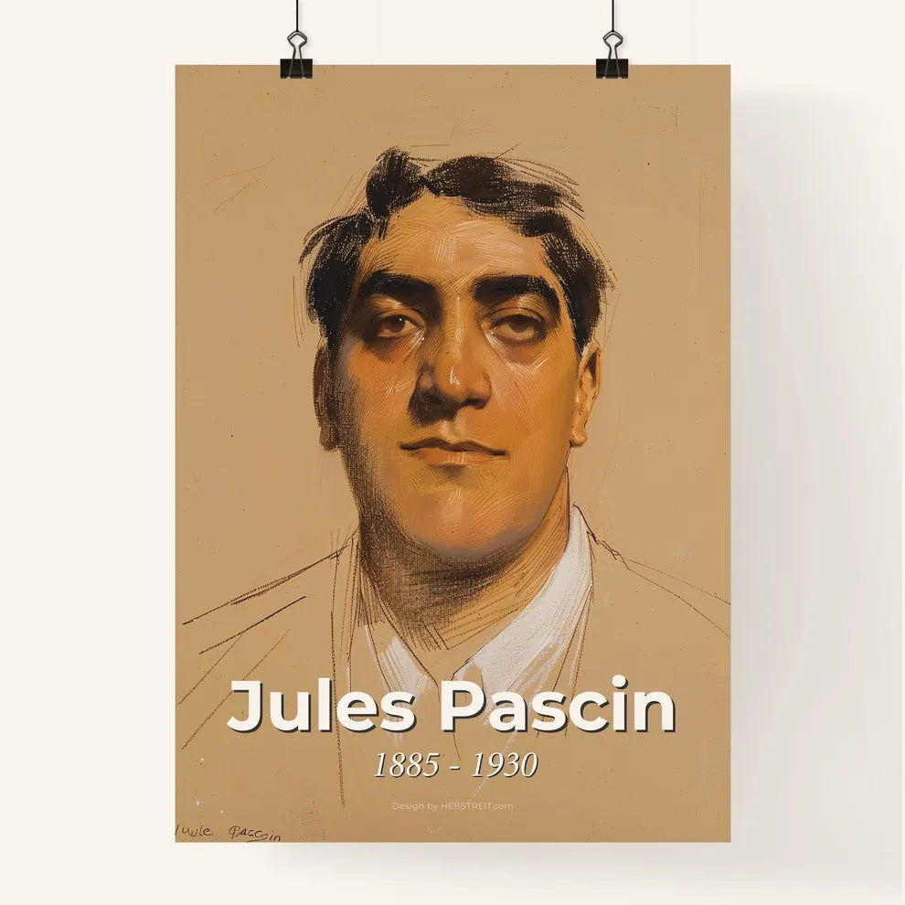 Charming Portrait of Urban Elegance Poster