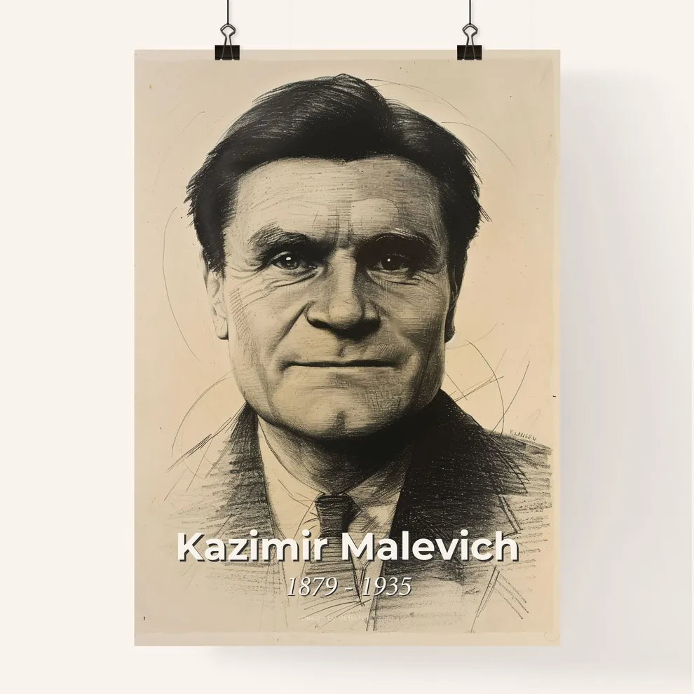 Elegant Kazimir Malevich Poster