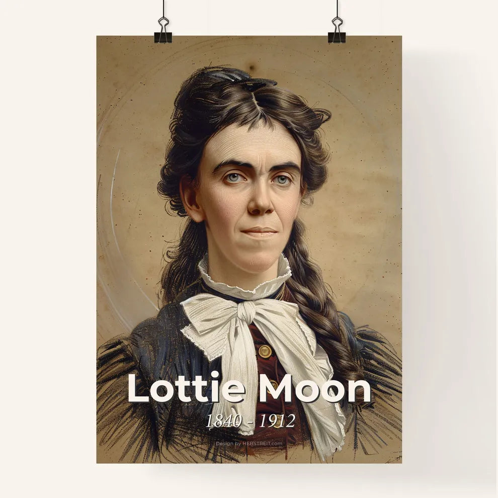 Radiant Lottie Moon Poster