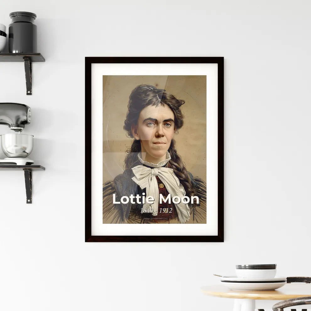 Radiant Lottie Moon Framed Print