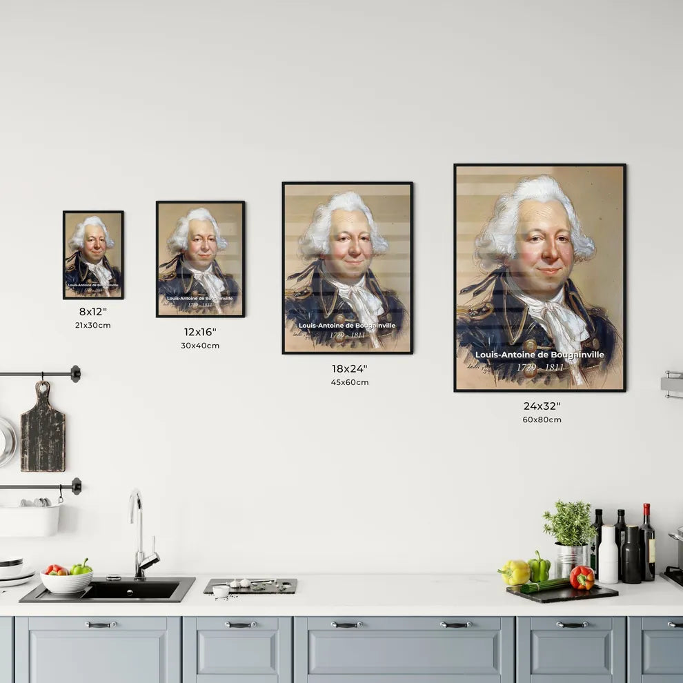 Vibrant Portrait of Louis-Antoine de B - Kitchen Hangings