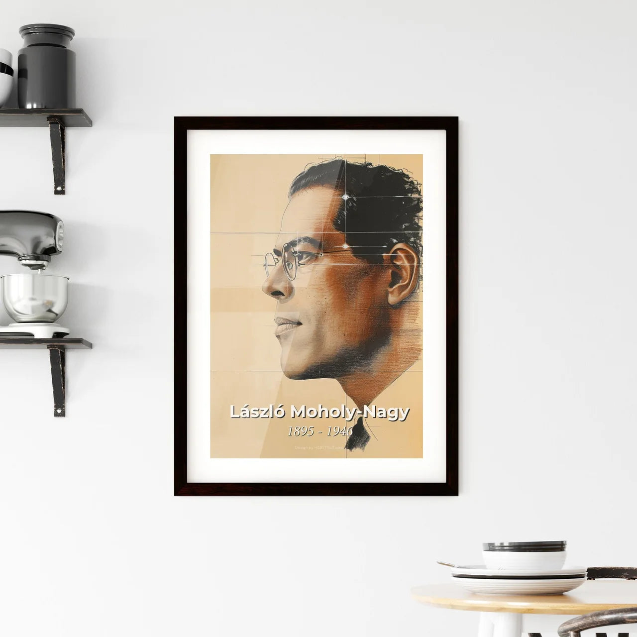 Dynamic Portrait of László Moholy Hangings