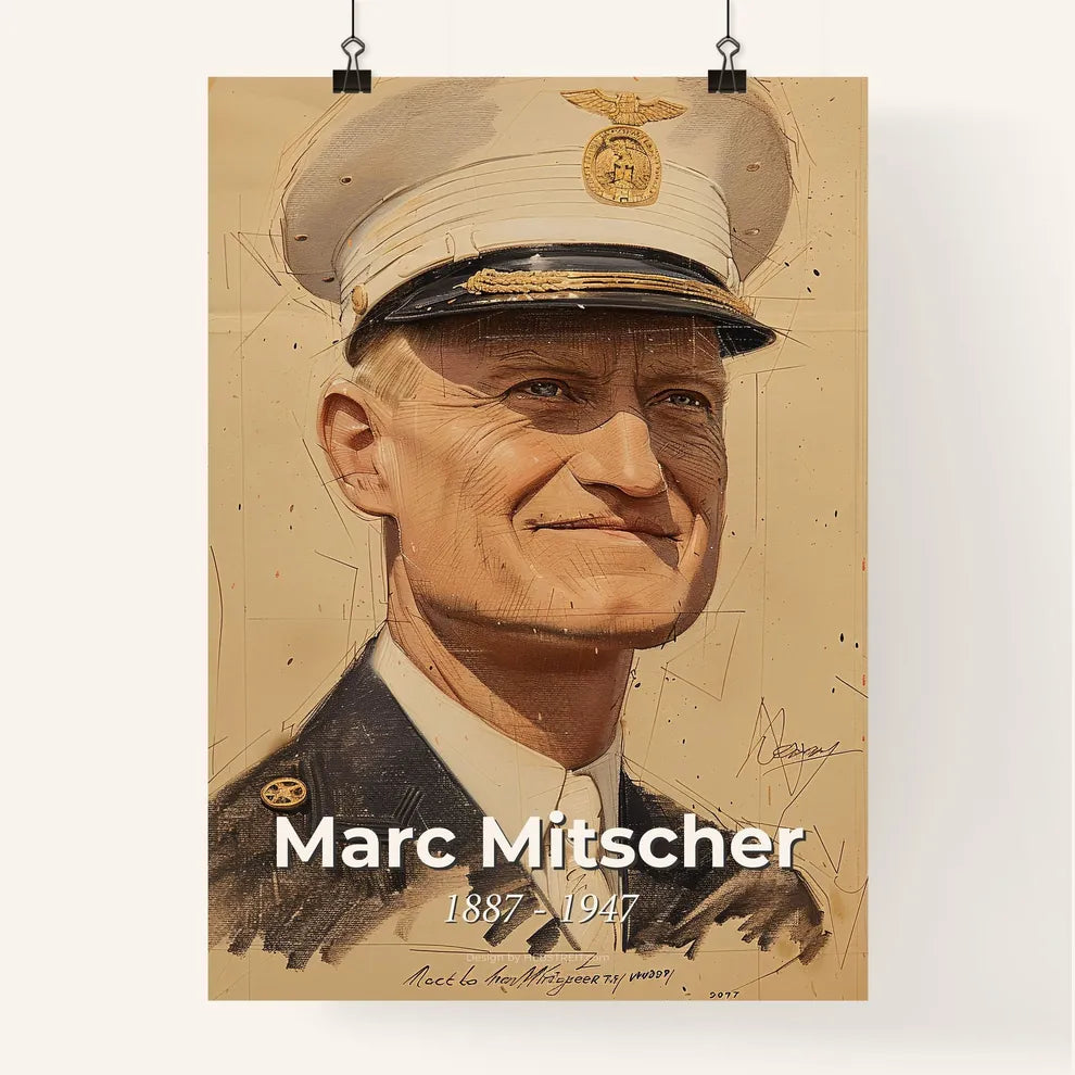 Marc Mitscher Poster