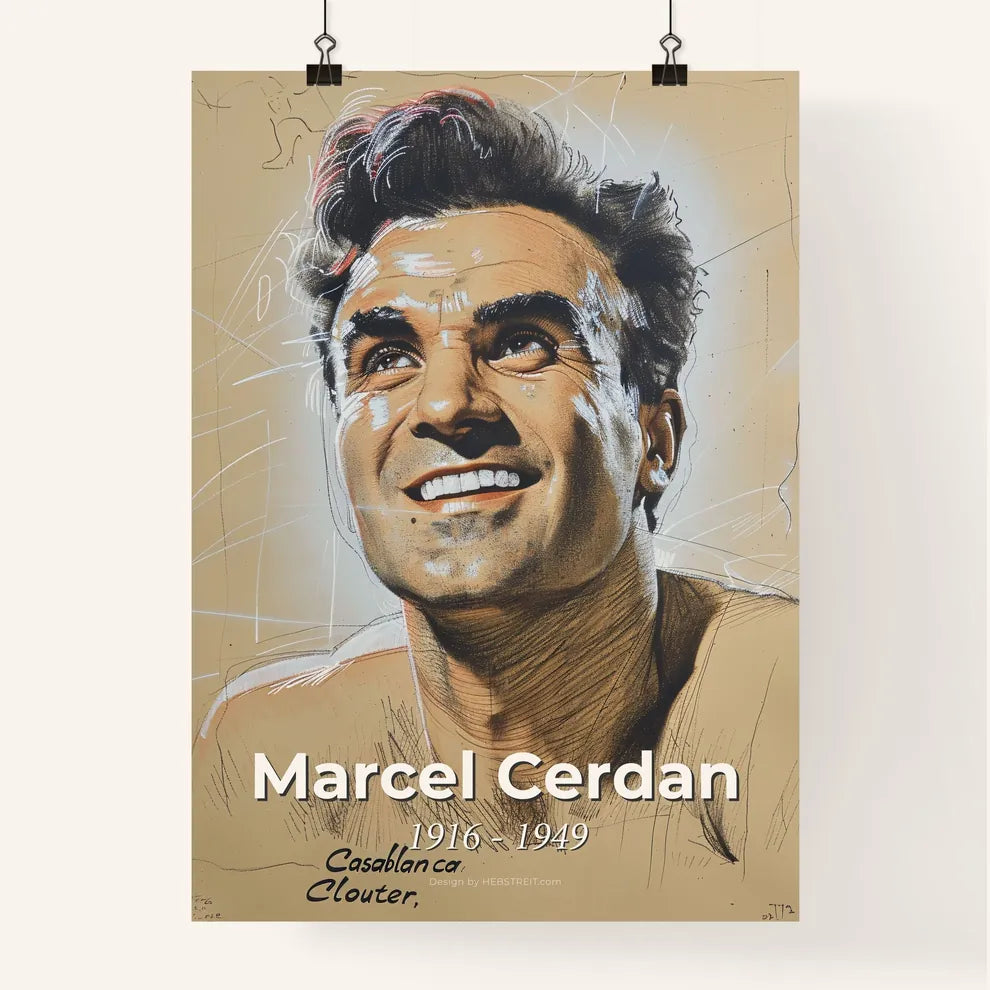 Marcel Cerdan Poster