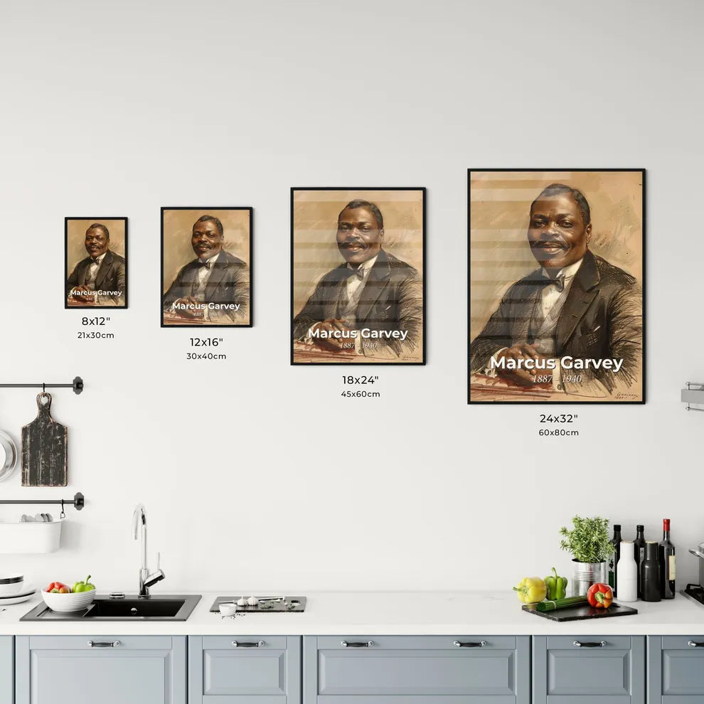 Marcus Garvey Size Chart