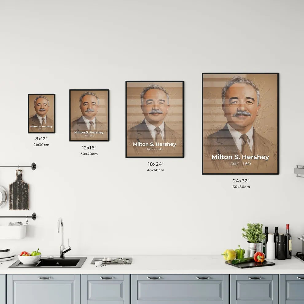 Milton S. Hershey Size Chart