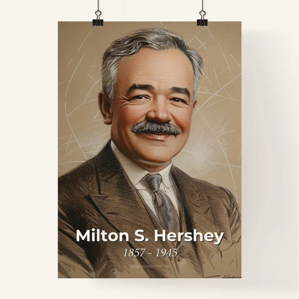 Milton S. Hershey Poster