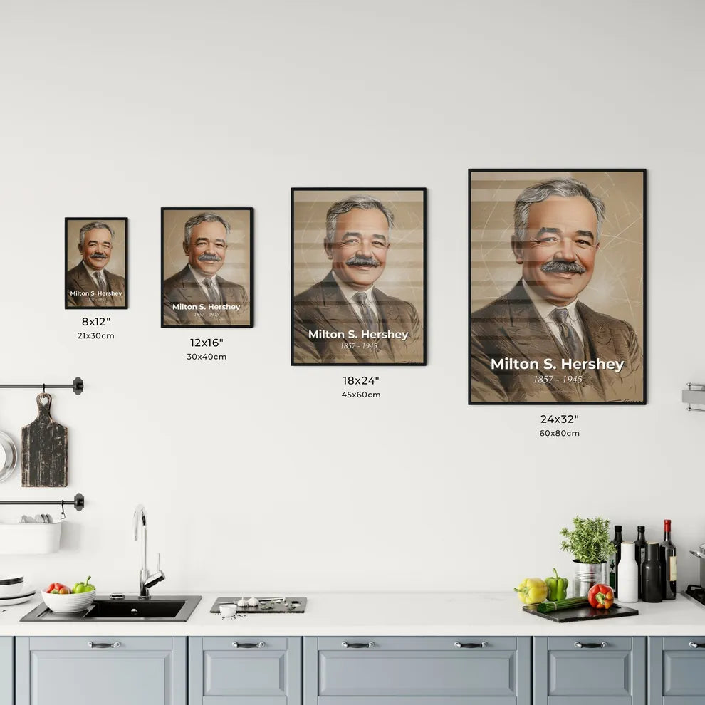 Milton S. Hershey Size Chart