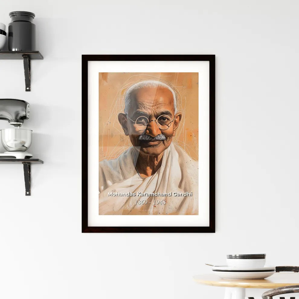 Radiant Tribute to Gandhi Hangings