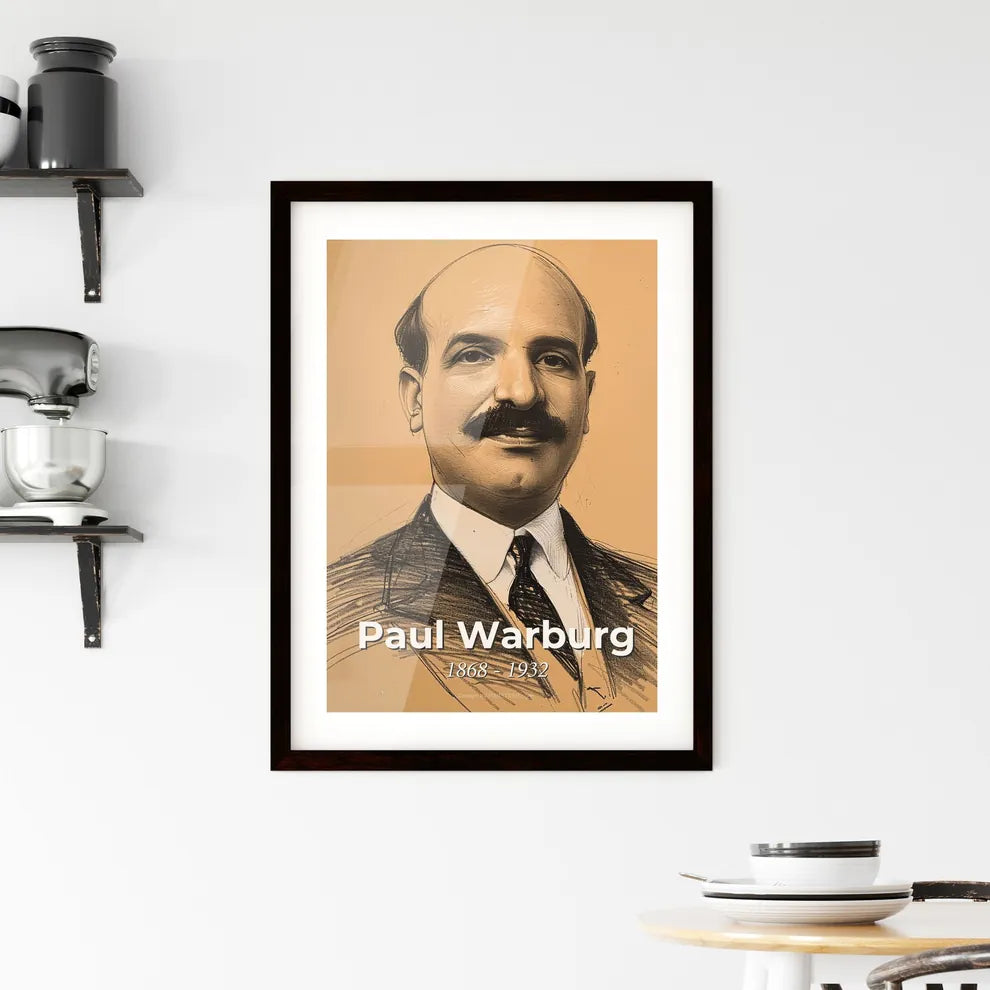 Radiant Paul Warburg Portrait Hangings