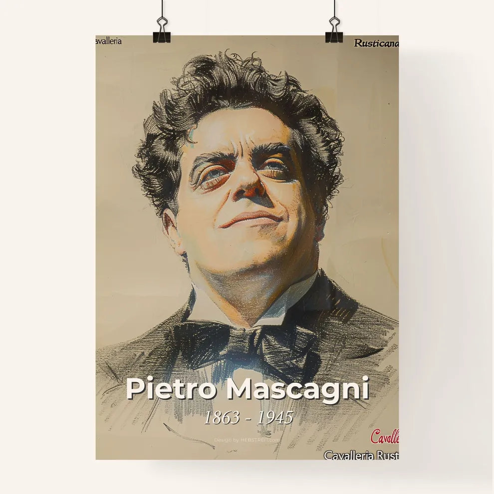 Elegant Portrait of Piet Poster