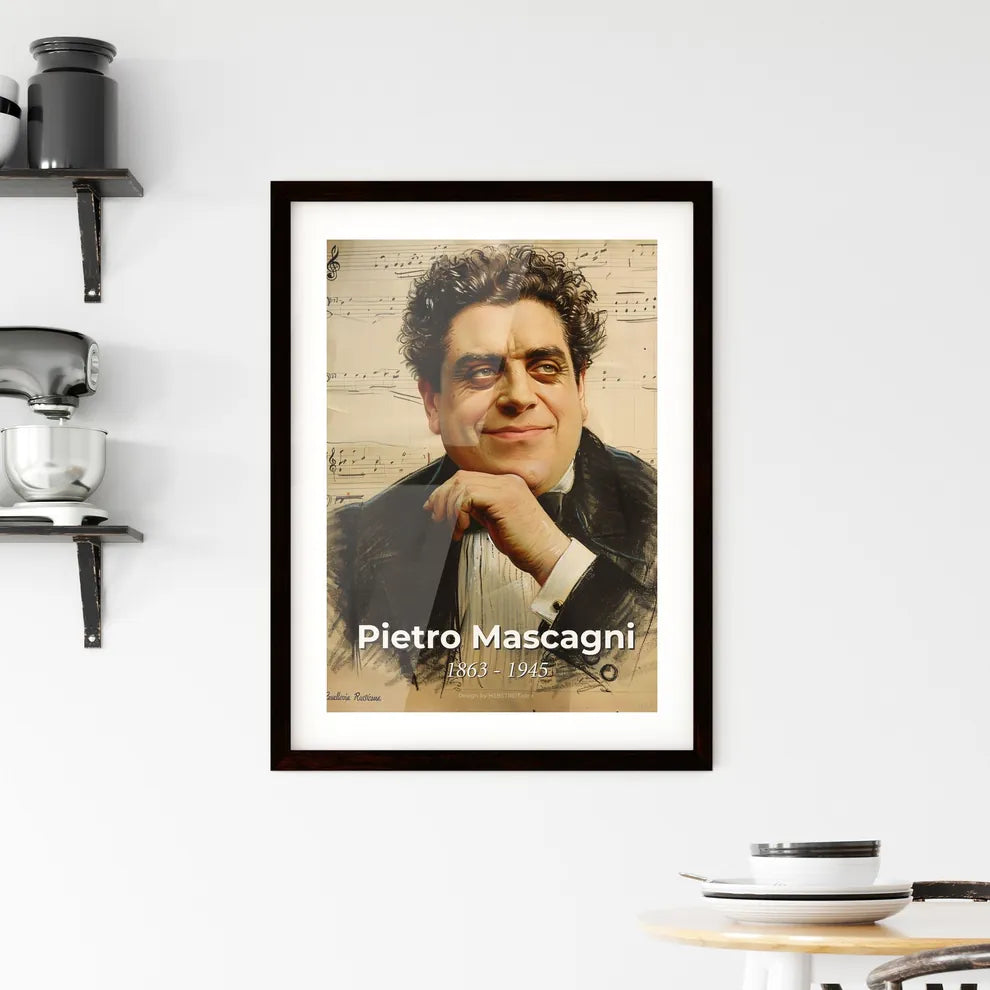 Elegant Tribute to Pietro Mascagni Hangings