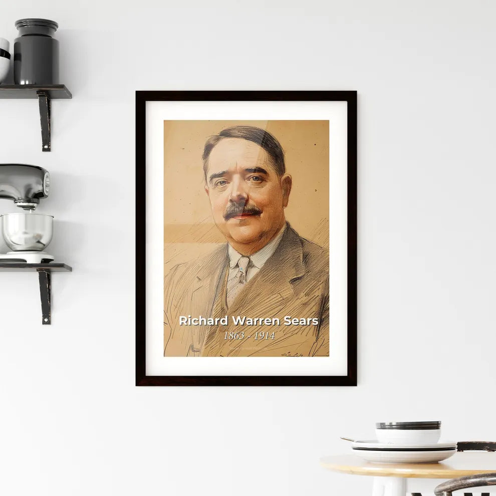 Iconic Portrait of Richard Warren Sears Hangings