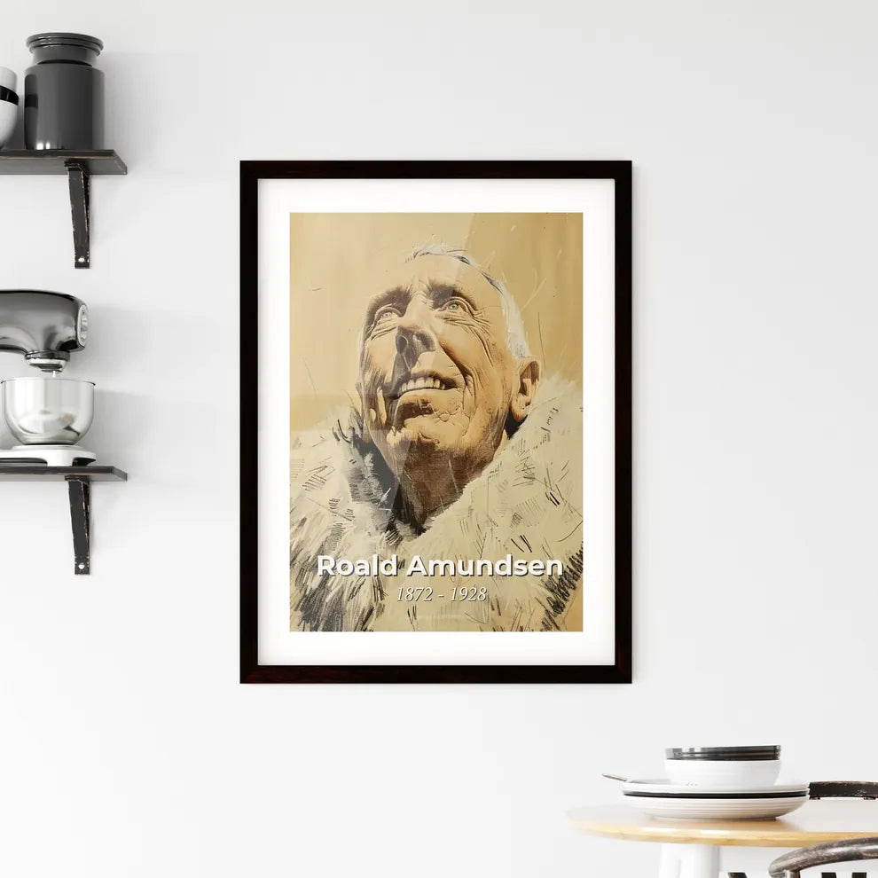 Captivating Portrait of Roald Amundsen Hangings