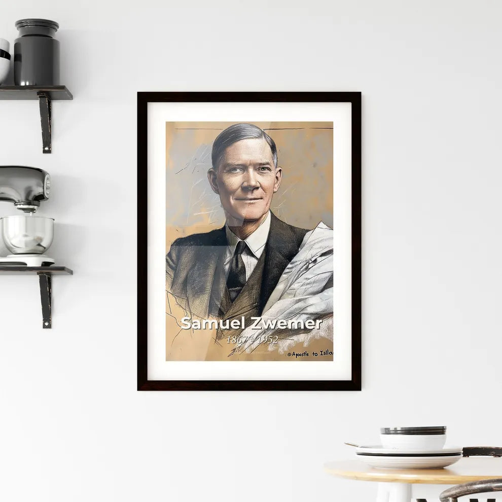Radiant Portrait of Samuel Zwemer Hangings
