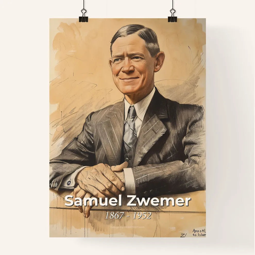 Elevate Your Space with 'Samuel Zwemer Poster