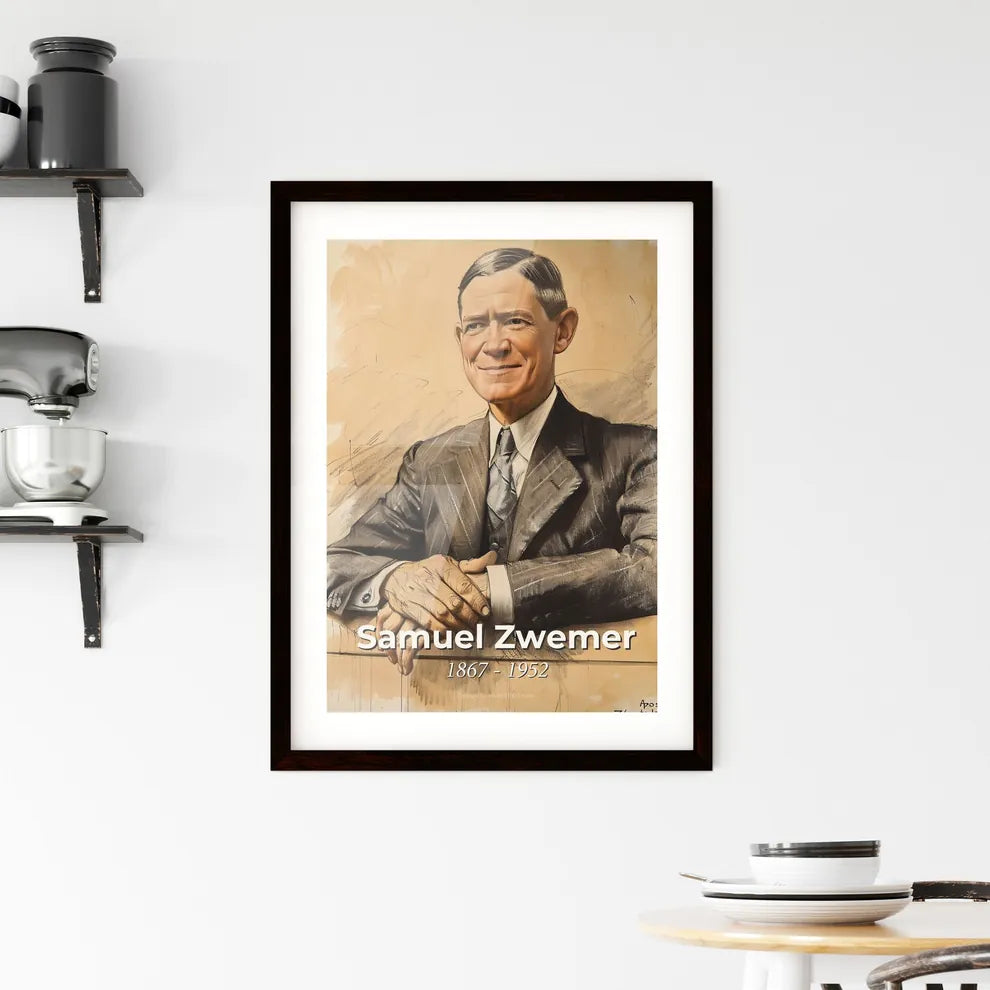 Elevate Your Space with 'Samuel Zwemer Hangings