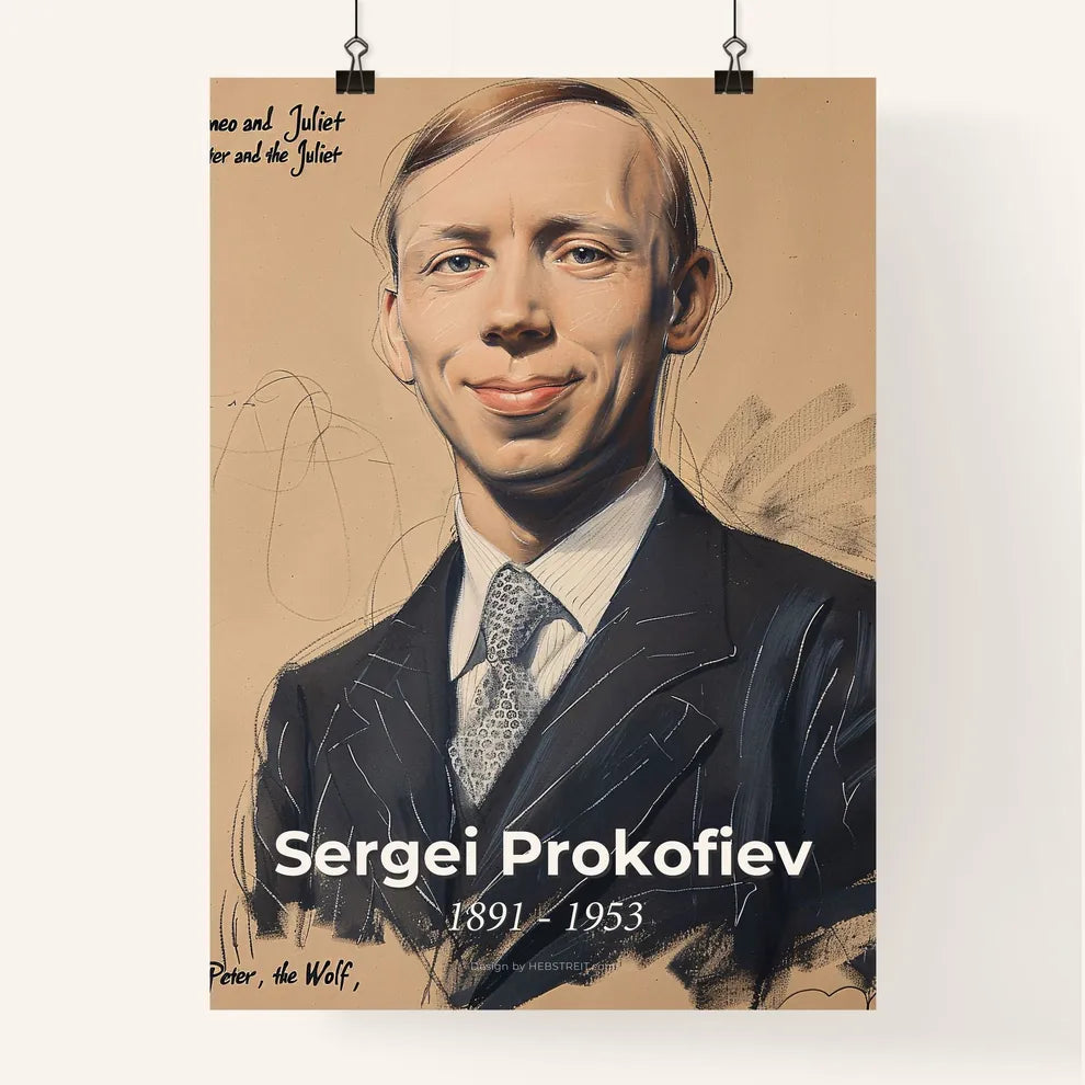 Sergei Prokofiev Poster