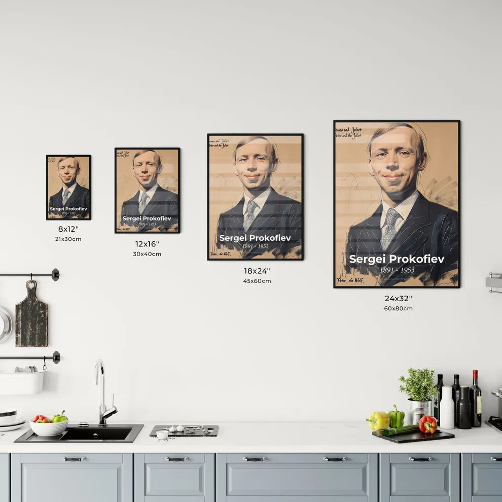 Sergei Prokofiev Size Chart