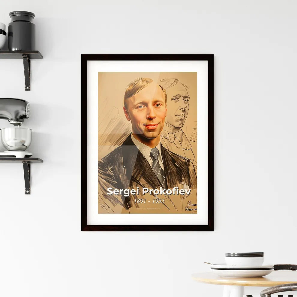 Sergei Prokofiev Framed Print