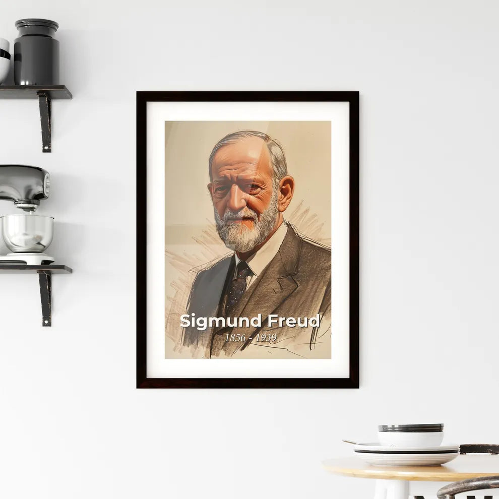 Dynamic Portrait of Sigmund Freud Hangings