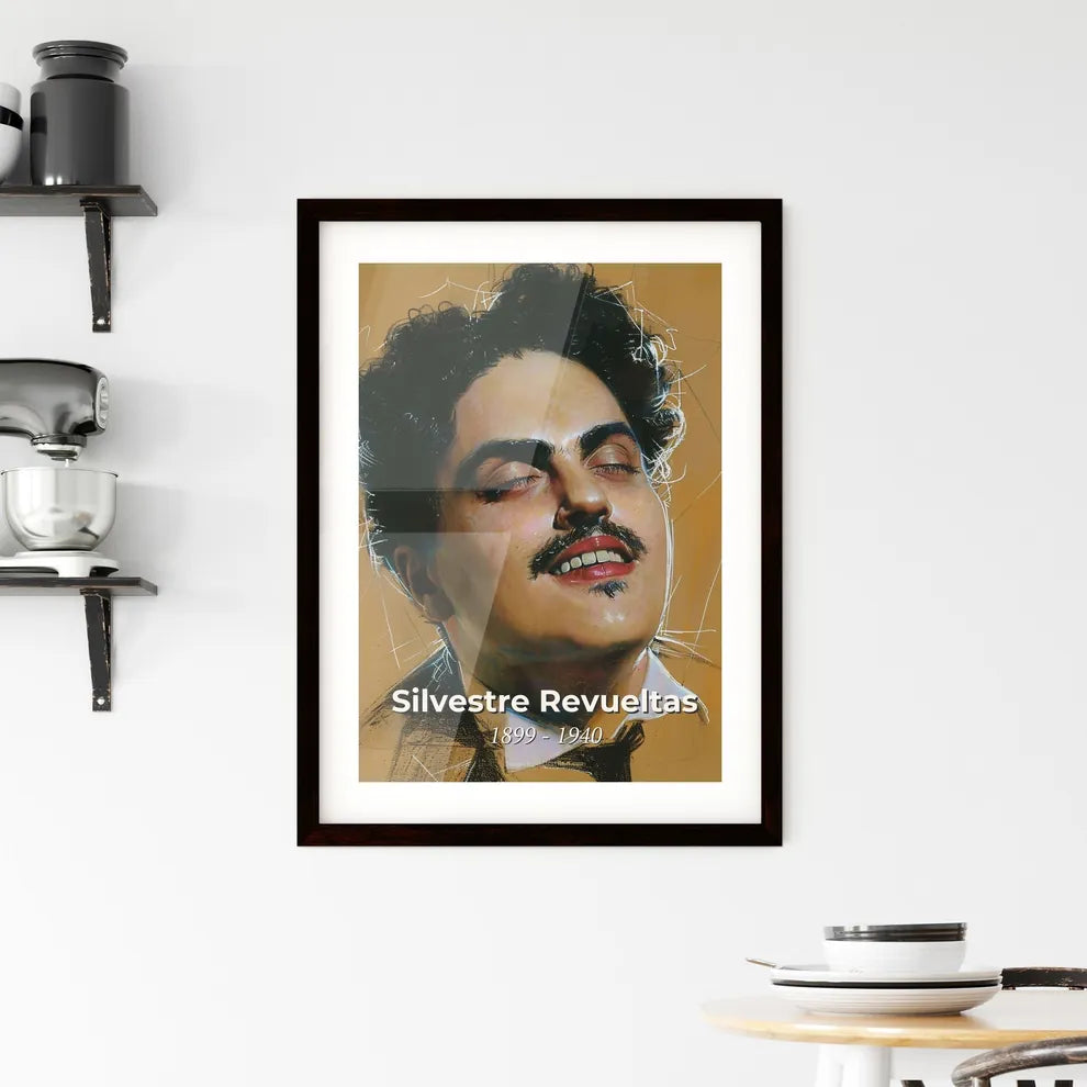 Exquisite Portrait of Silvestre Revueltas Hangings