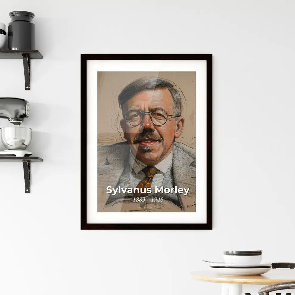 Radiant Portrait of Sylvanus Morley Hangings