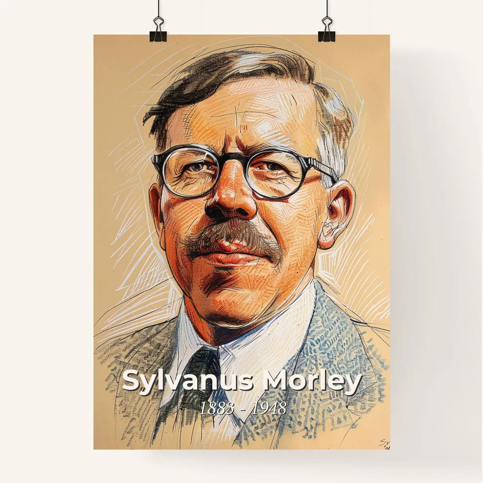 Sylvanus Morley Poster