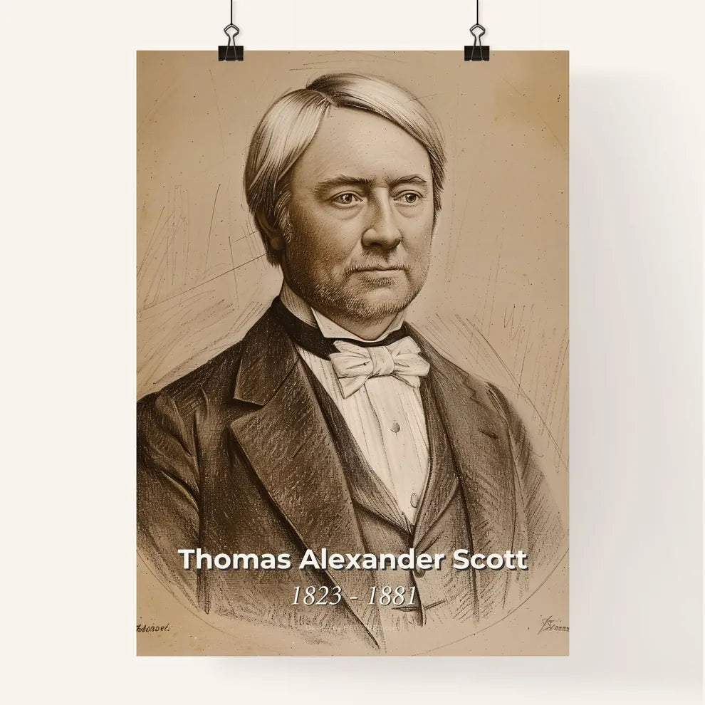 Thomas Alexander Scott Poster