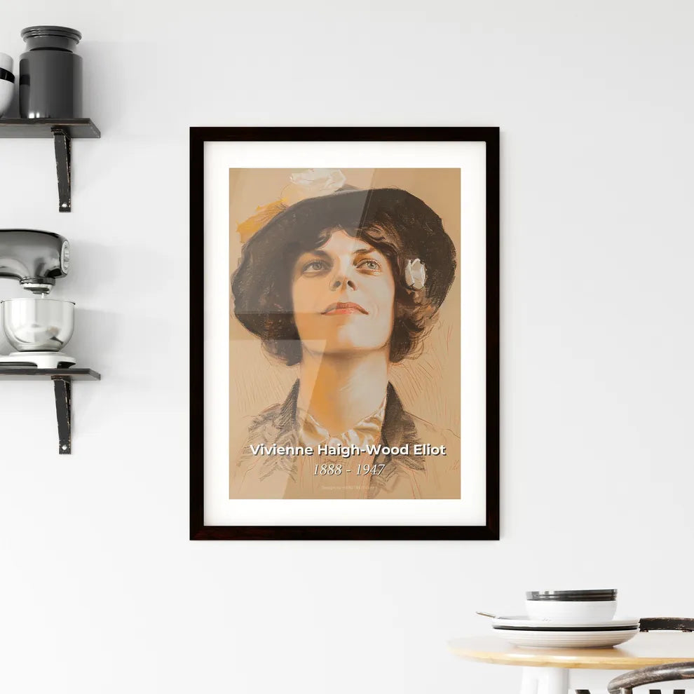Vivienne Haigh-Wood Eliot Framed Print