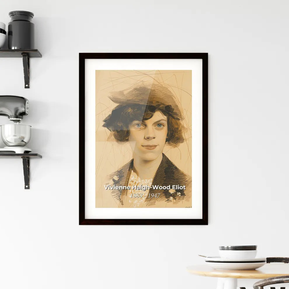 Vivienne Haigh-Wood Eliot Framed Print