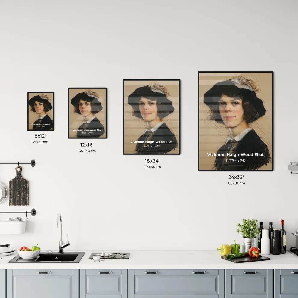 Dynamic Portrait of Vivienne Haigh - Kitchen Hangings