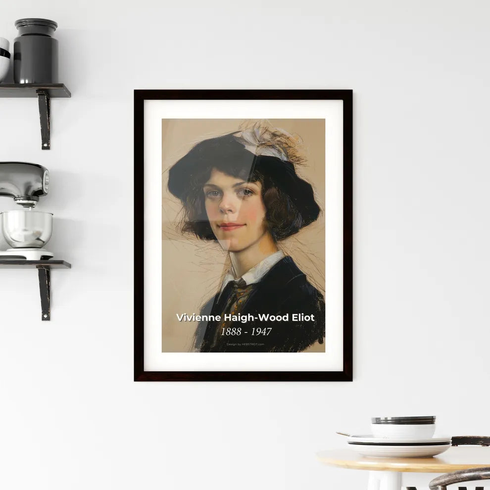 Dynamic Portrait of Vivienne Haigh Framed Print